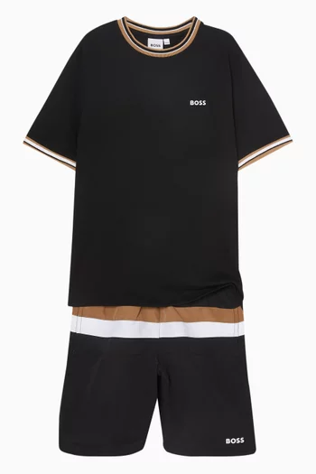 Embroidered Logo T-shirt