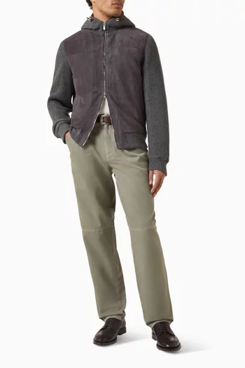 Ergonomic Pants in Twisted Cotton