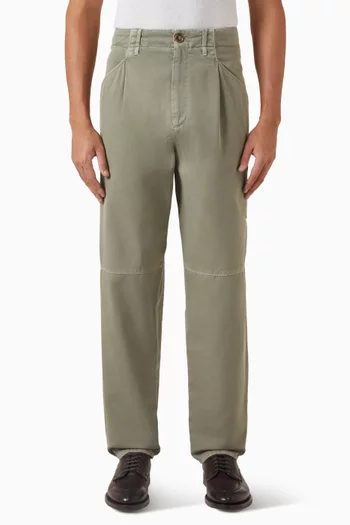Ergonomic Pants in Twisted Cotton