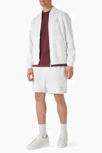 Elastic-waist Shorts in Nylon