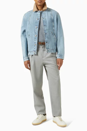 تي شيرت بشعار الماركة قطن جيرسيه