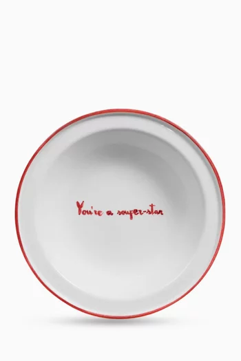 وعاء معكرونة مزين بعبارة You're A Souper-Star