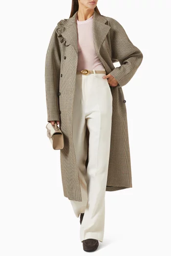 بلوزة شبه شفافة جيرسيه وقطن عضوي