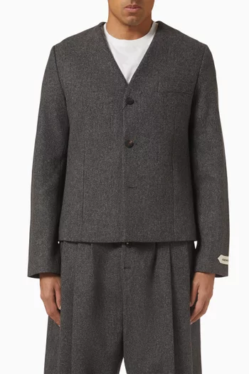 La Veste Sera in Virgin Wool-blend