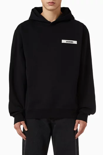 Le Hoodie Gros Grain in Cotton