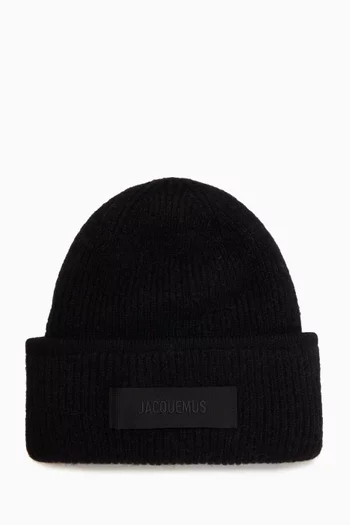 Le Bonnet Gros Grain Beanie in Wool-blend