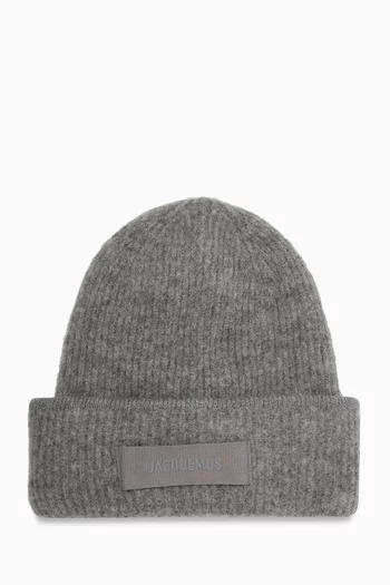 Le Bonnet Gros Grain Beanie in Wool-blend