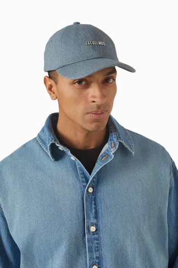 La Casquette Gadjo Cap in Denim