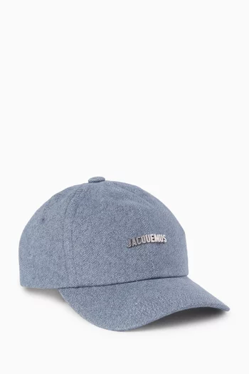 La Casquette Gadjo Cap in Denim