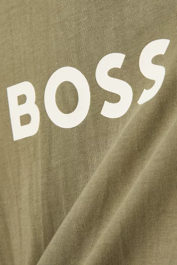 Logo T-shirt in Cotton