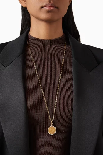 Ginea Diamond Necklace in 18kt Yellow Gold