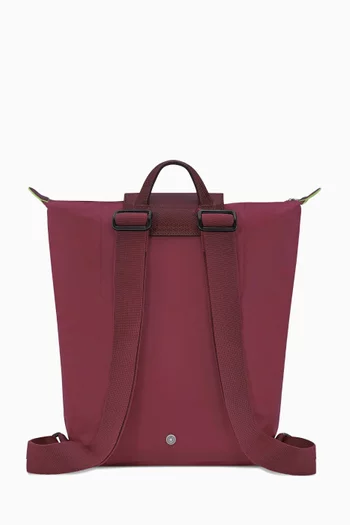 Medium Le Pliage Green Backpack in Canvas