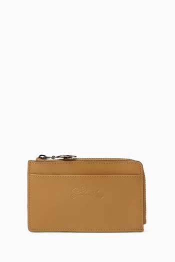 Le Pliage Xtra Card Holder in Leather