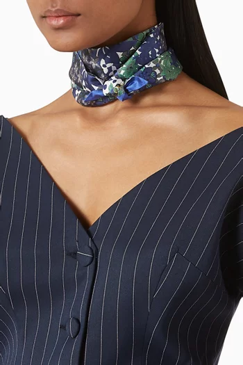 Collier de Fleurs Headband in Silk