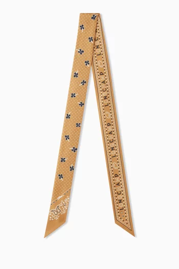 طوق رأس فرنش باندانا حرير