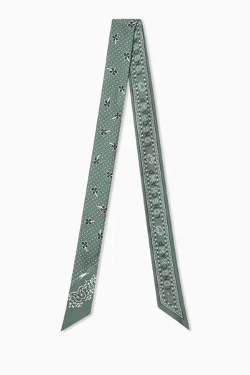 طوق رأس فرنش باندانا حرير