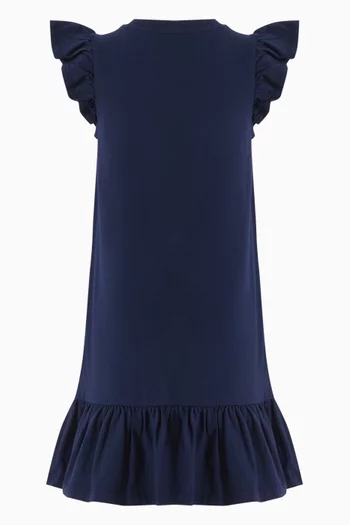 Polo Bear Dress in Cotton Jersey