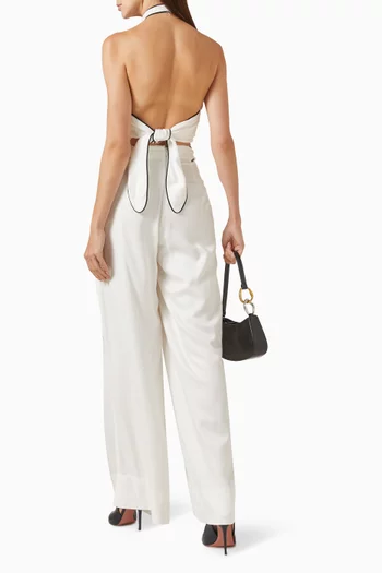 بلوزة إنكانتو إتيرنو بحمالات حول الرقبة قماش رايون