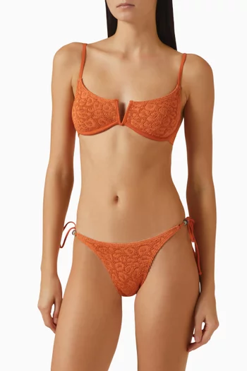Bead-embellished Vista Bikini Briefs