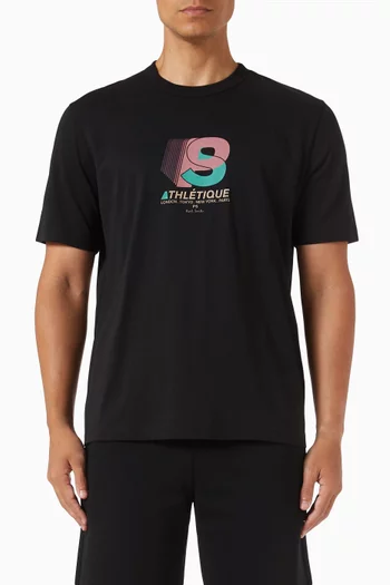 Athlétique T-shirt in Cotton