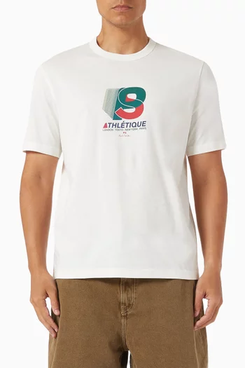 Athlétique T-shirt in Cotton