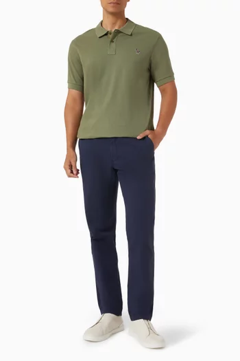 Tapered-fit Chino Pants in Stretch Cotton Twill