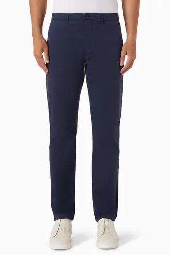 Tapered-fit Chino Pants in Stretch Cotton Twill