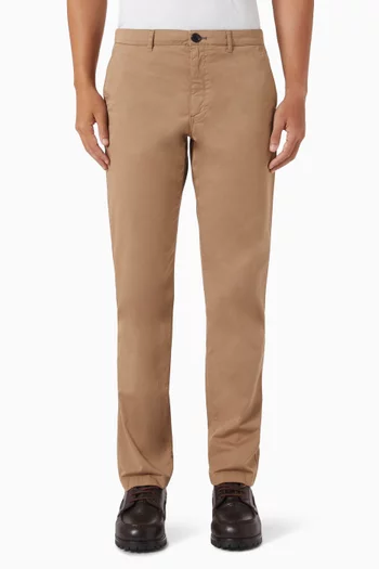 Tapered-fit Chino Pants in Stretch Cotton Twill