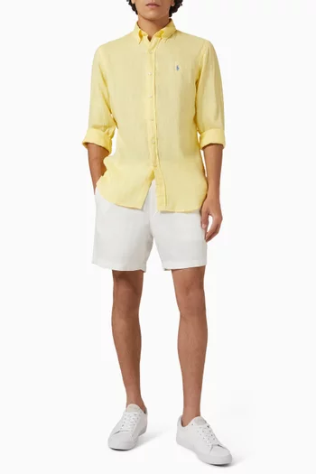 Prepster Shorts in Linen
