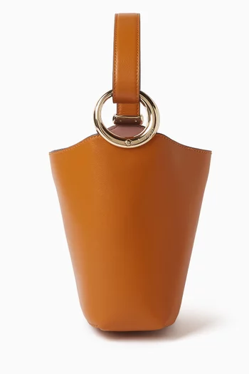 حقيبة باكيت هيلو ميني جلد لامع