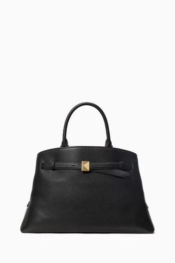 Deco Work Tote Bag in Leather