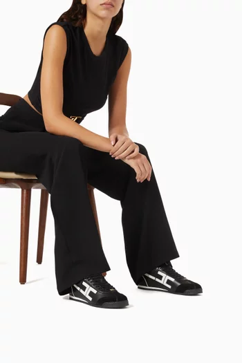 Low-top Sneakers in Leather