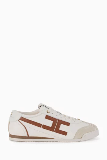 Low-top Sneakers in Leather