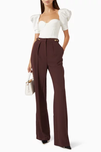 Tailored Pants in Crepe
