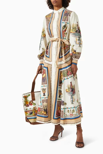 Mercado Shirt Dress in Cotton