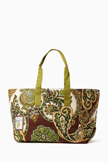 Connie Beach Tote Bag in Canvas