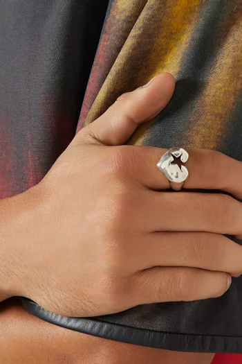 Icon Soul Ring in Sterling Silver