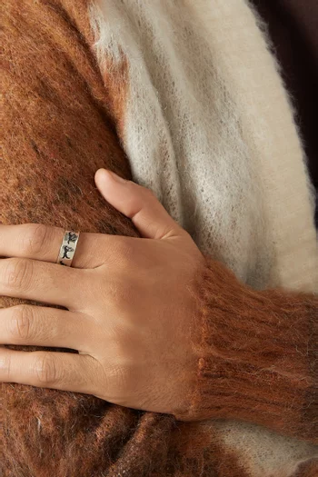 Sequence Ring in Sterling Silver