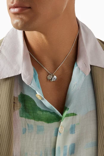 Casino Necklace in Sterling Silver