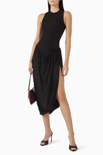 Marsalina Draped Dress