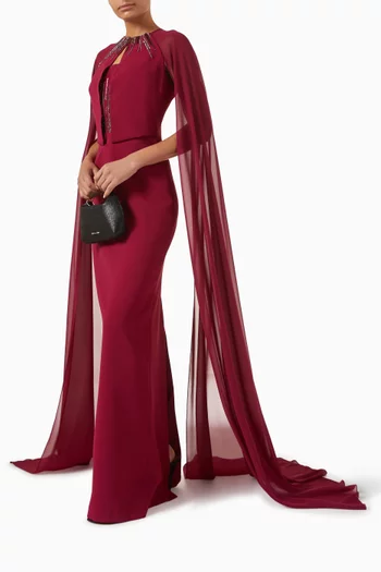 Kailan Gown in Crepe