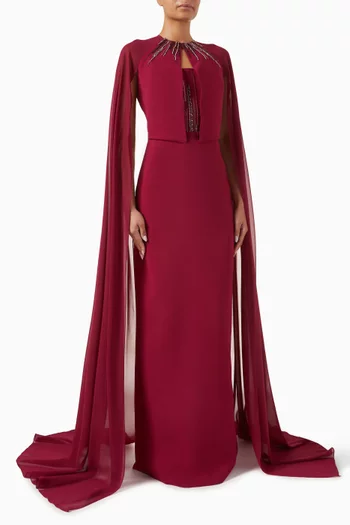 Kailan Gown in Crepe