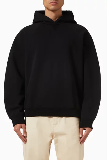 Hooded Sweatshirt in Stretch Cotton