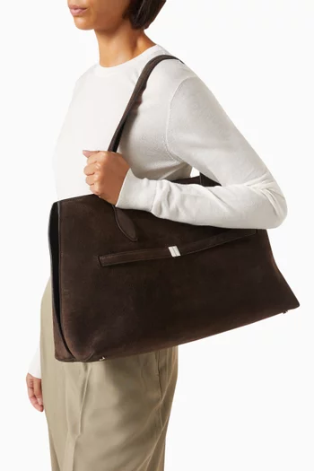 Lounge Tote Bag in Suede