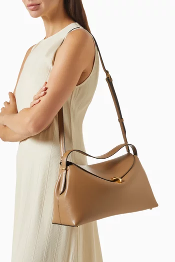 T-lock Top-handle Bag in Palmellato Leather