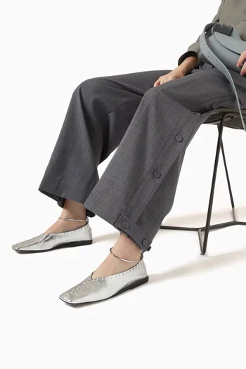 حذاء كلاسيك خاتم مم جلد لامع