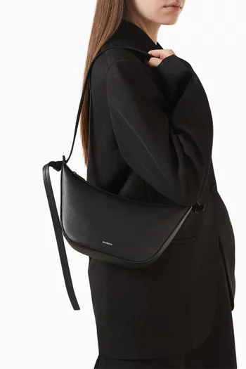 Small Knot Crossbody Bag in Calf Leather