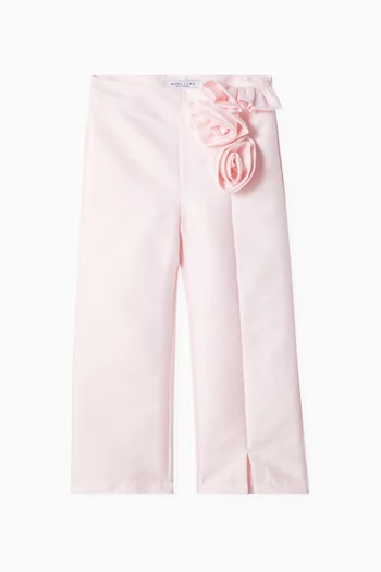 Straight Leg Orchid Pants