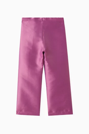 Straight Leg Orchid Pants