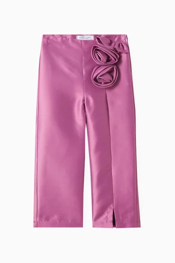 Straight Leg Orchid Pants
